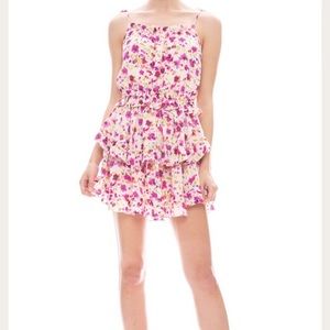 Misa Los Angeles Floral Mini Dress